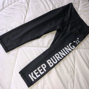 Orangetheory “Keep Burning” Leggings